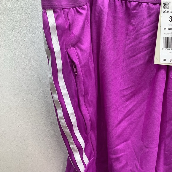 ADIDAS Size 3X Purple Burst Multi Sport W/Tiro J3 Shoin Shorts. MSRP $40 New - Picture 6 of 12